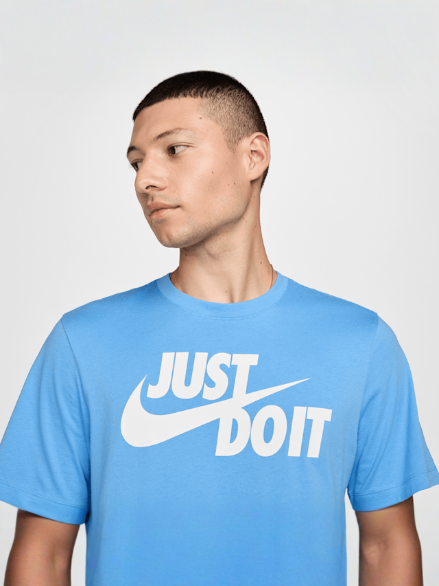 Nike, Sportswear Just do it T-Shirt, blauw, Afbeelding 3 van 4