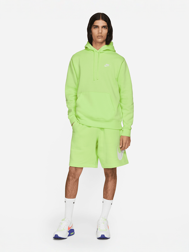 Nike, Sportswear Club Fleece Hoodie, zielony, Obraz 5 z 5