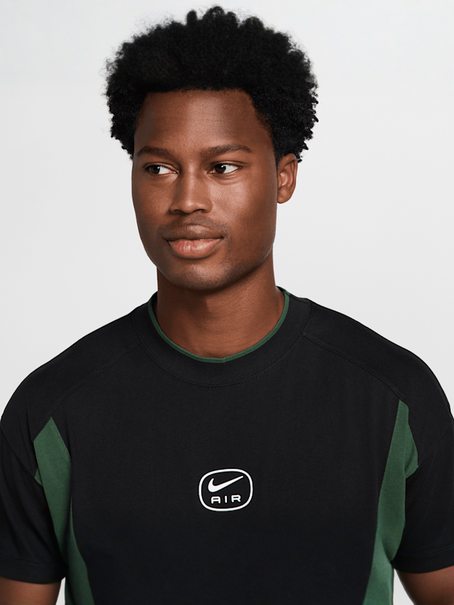 Nike, Sportswear Swoosh Air Loose Fit Top, black, Image 3 of 4