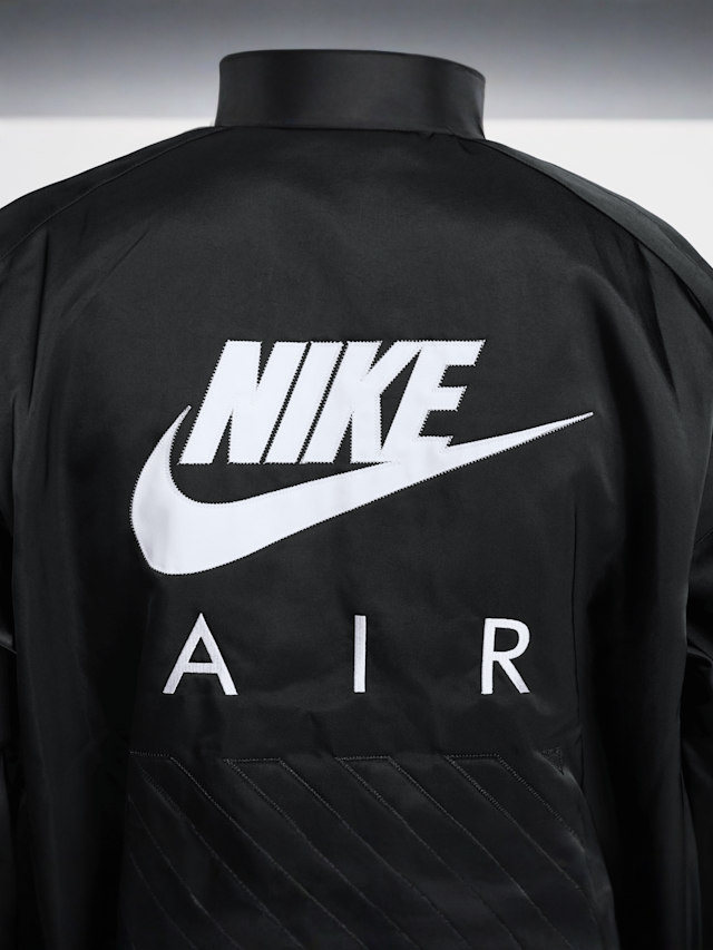 Nike, Air Varsity Jacket, black, Image 5 of 6