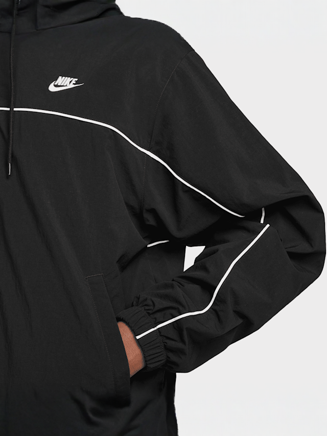 Nike, Club Athlete Hooded Jacket, black, Image 3 of 3
