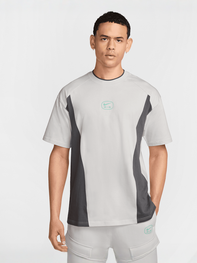 Nike, Sportswear Swoosh Air Loose Fit Top, grey, Image 1 of 4
