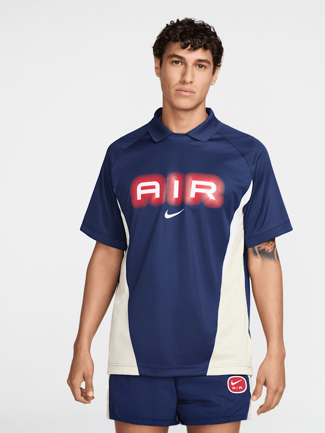 Nike, Sportswear Swoosh Air Jersey Football Jersey, blue, Image 1 of 4