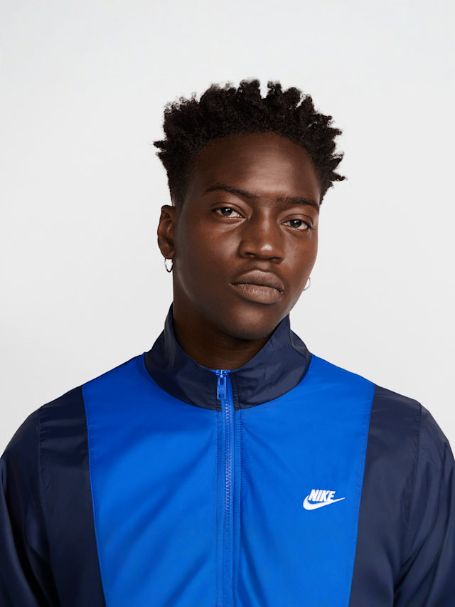 Nike, Club Woven Track Suit, blue, Image 3 of 8