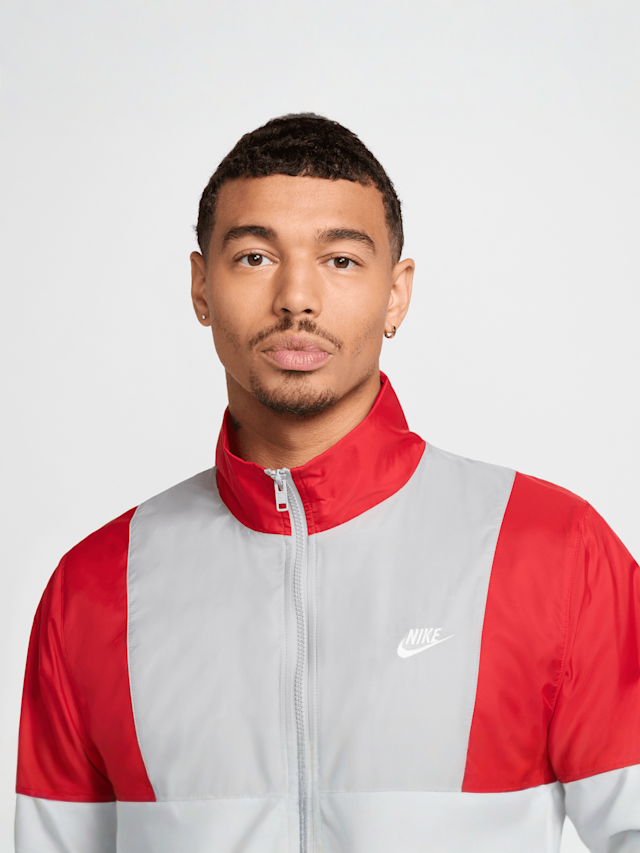 Nike, Club Woven Track Suit, red, Image 3 of 8