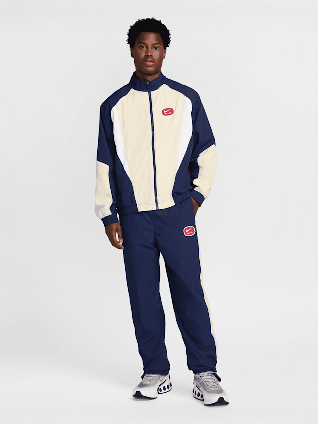 Nike, Sportswear Swoosh Air Woven Pants, blue, Image 6 of 6