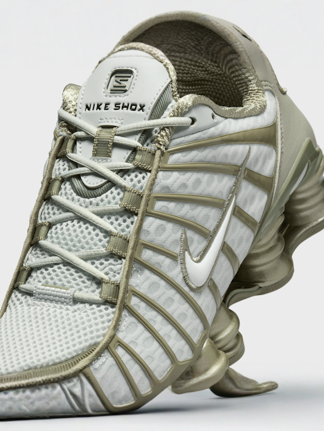 Nike, Shox TL metallic platinum/pinksicle/pink foam/white, zielony, Obraz 7 z 9