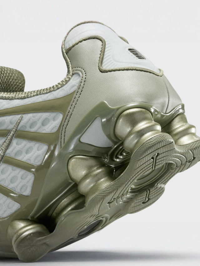 Nike, Shox TL metallic platinum/pinksicle/pink foam/white, zielony, Obraz 8 z 9