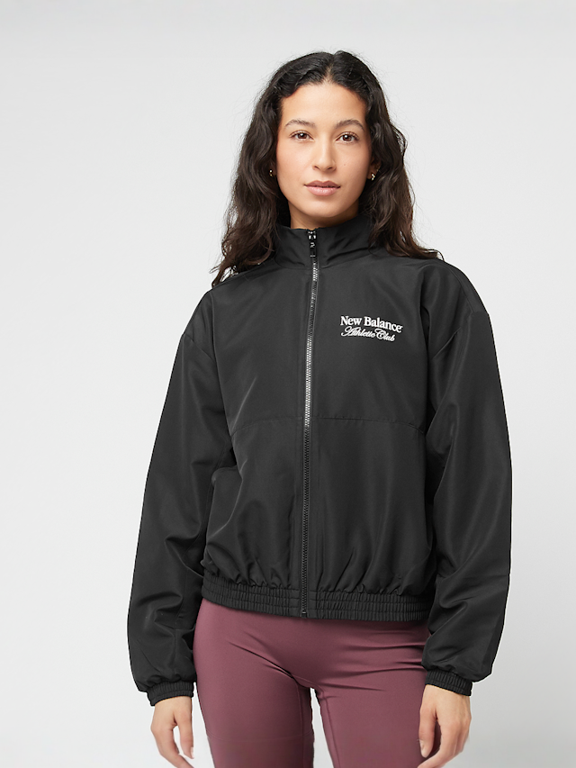 New Balance, Linear Woven Jacket, black, Image 1 of 4