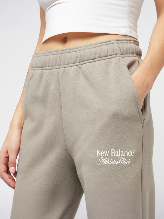New Balance, Linear Fleece Jogger, beige, Image 3 of 5