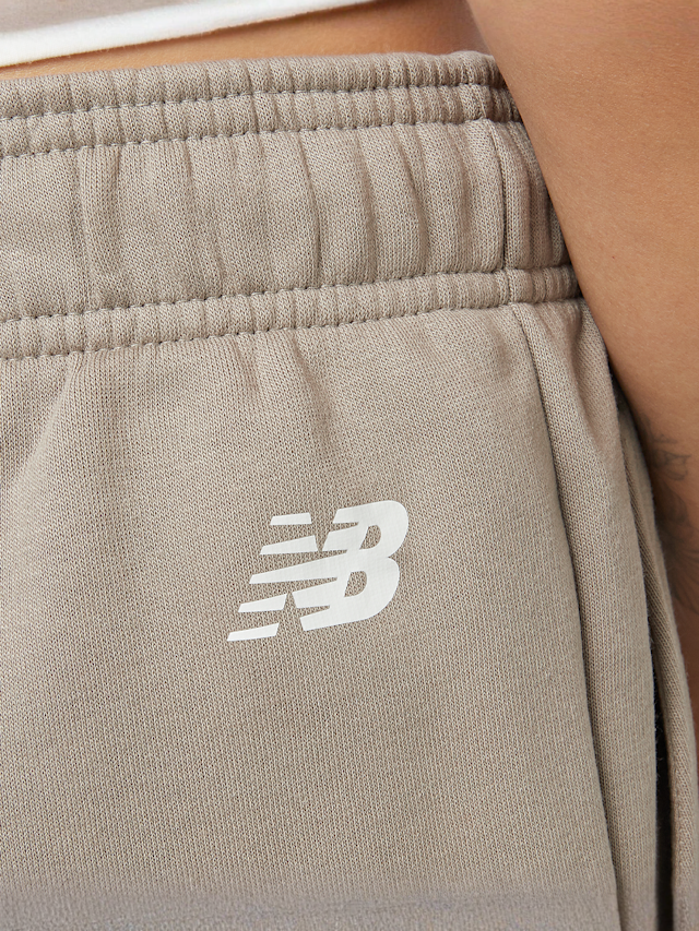 New Balance, Linear Fleece Jogger, beige, Image 4 of 5