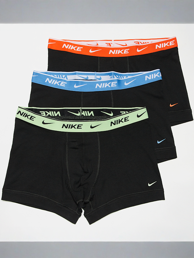 Nike  , 3 PACK - Everyday Cotton Stretch  blue, grey, black, Image 1 of 2