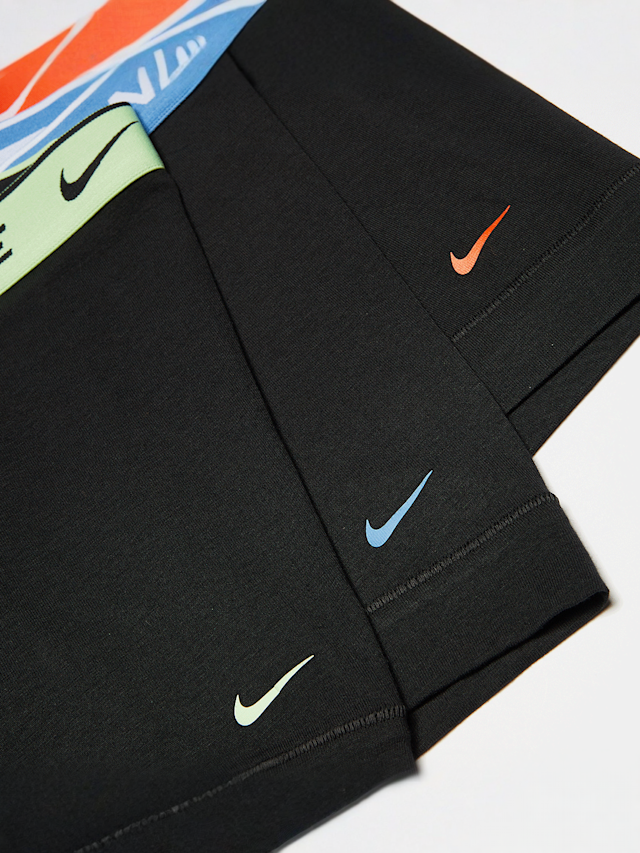 Nike  , 3 PACK - Everyday Cotton Stretch  blue, grey, black, Image 2 of 2