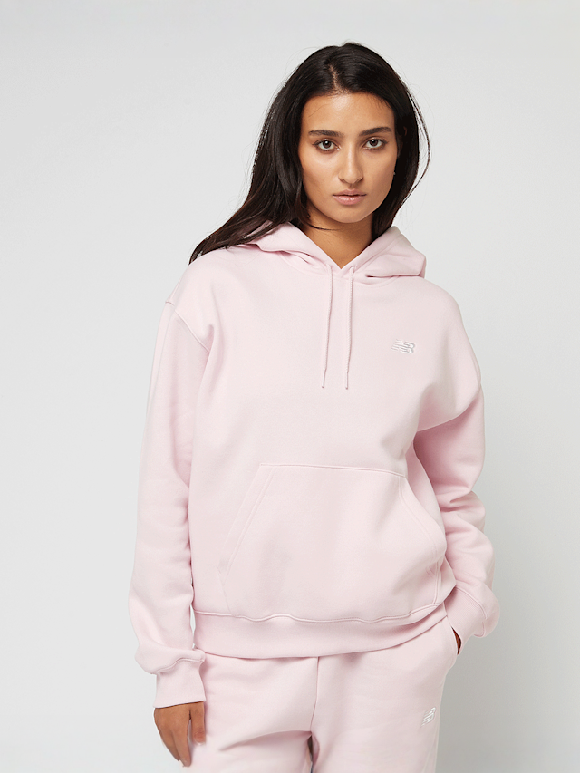New Balance, Sport Essentials Fleece Hoodie, Pink, Image 1 of 4