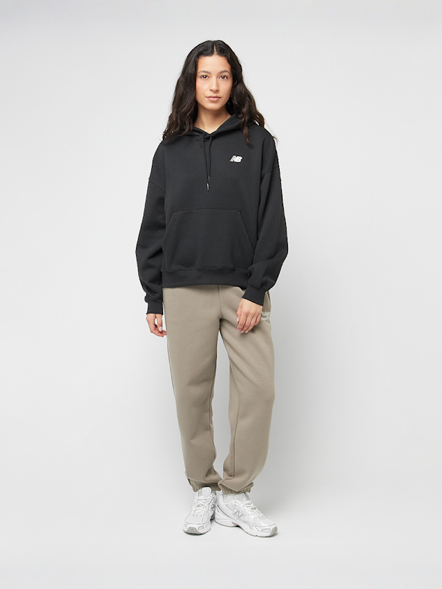 New Balance, Reimagined Fleece Hoodie, black, Image 5 of 5
