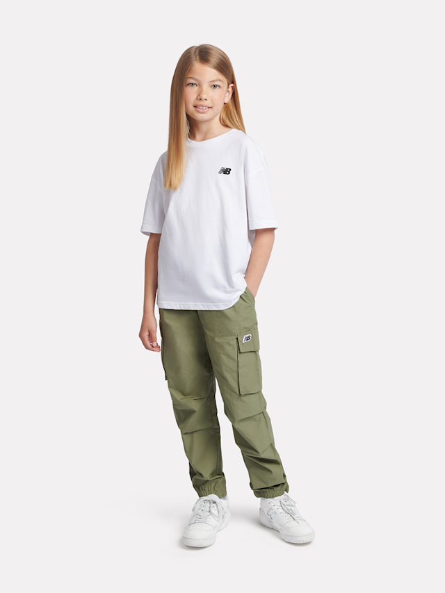 New Balance, Jersey Small Logo Tee, white, Image 4 of 4