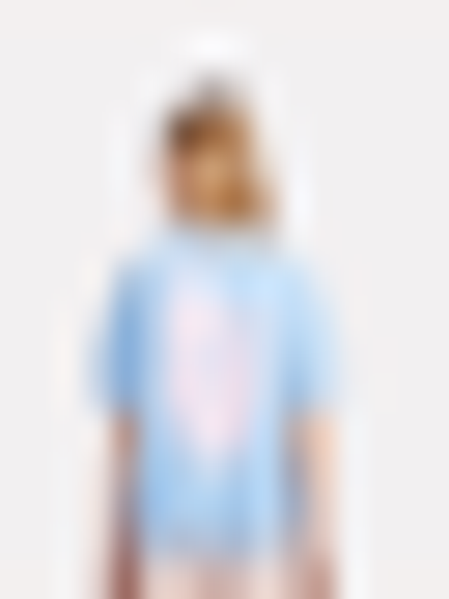 New Balance, Hoops Court Graphic Tee, blue, Image 1 of 6