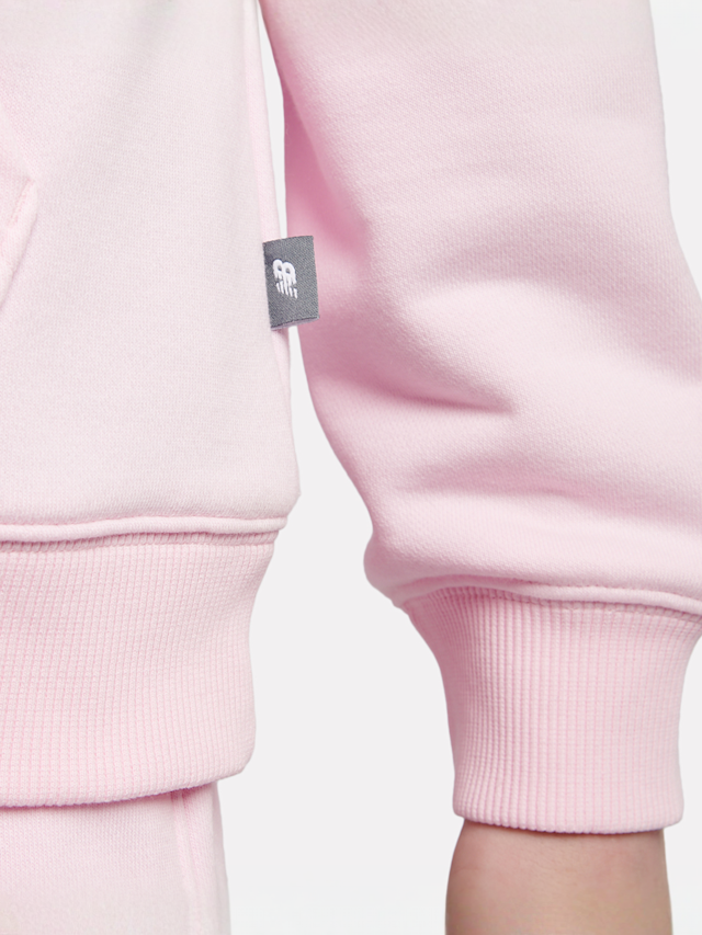 New Balance, Peace Back Graphic French Terry Hoodie, light pink, Image 4 of 6