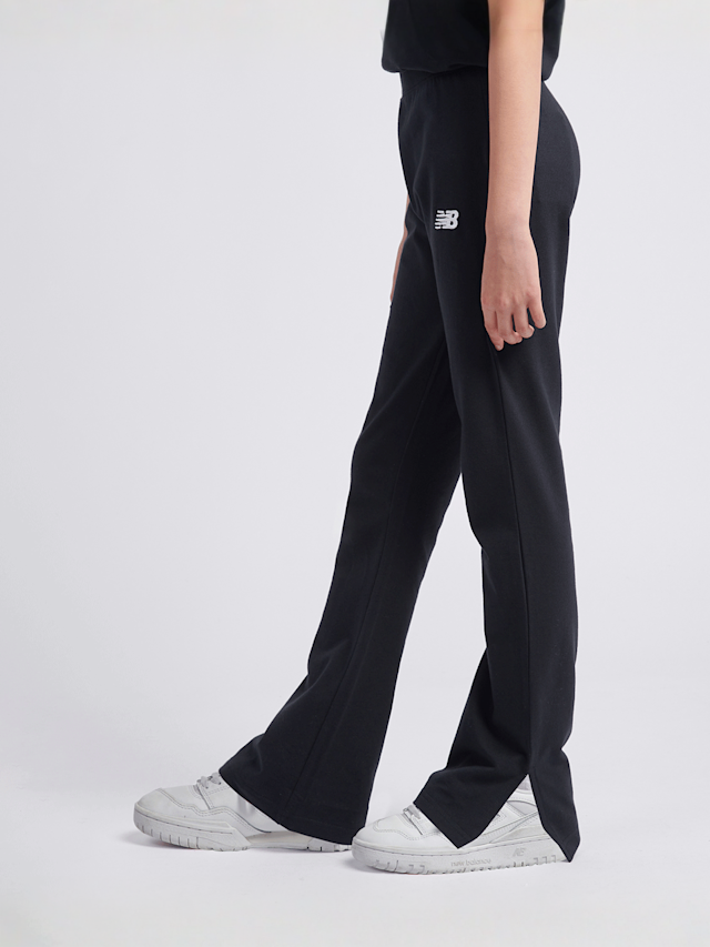New Balance, Small Logo Flare Legging, black, Image 2 of 5