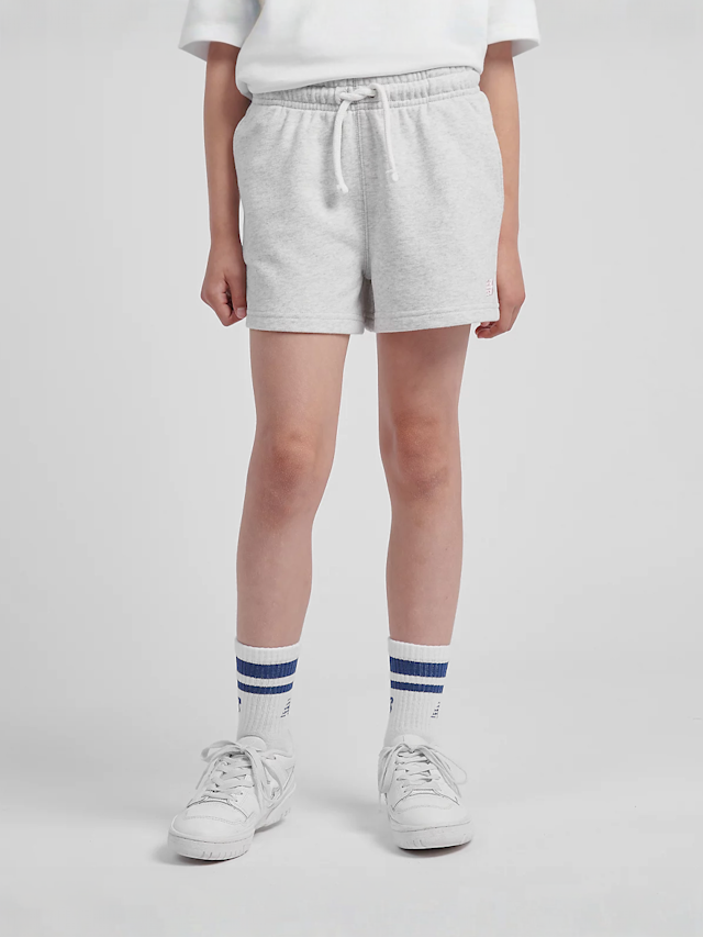 New Balance, French Terry Small Logo Shorts, grey, Image 1 of 4