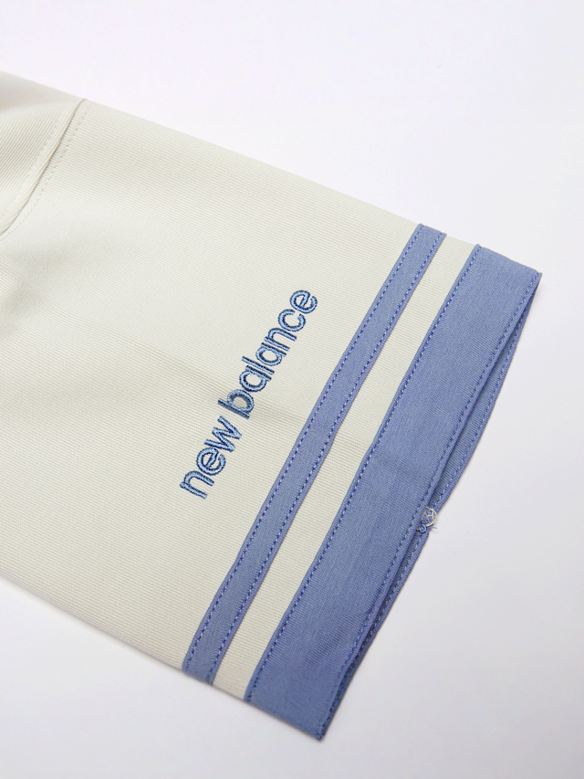 New Balance, Premium Baseball Shirt, beige, Image 4 of 5