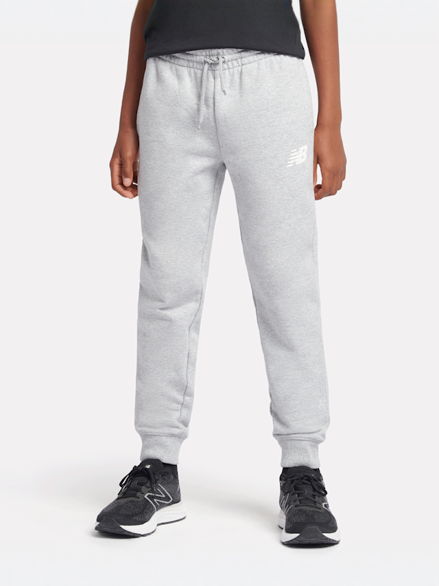 New Balance, French Terry Stacked Logo Jogger, grey, Image 2 of 5