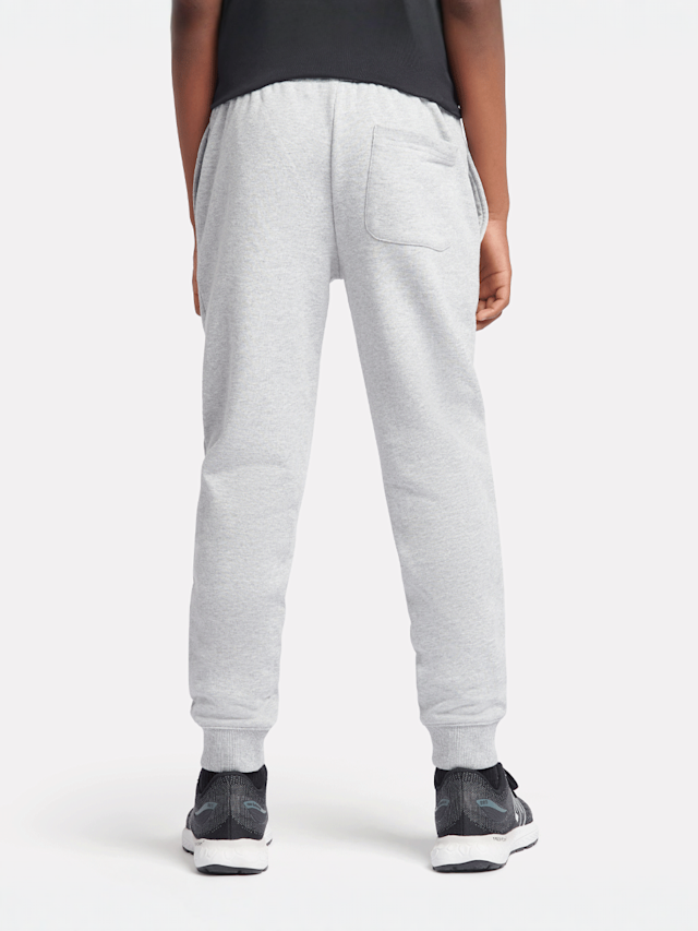 New Balance, French Terry Stacked Logo Jogger, grey, Image 3 of 5