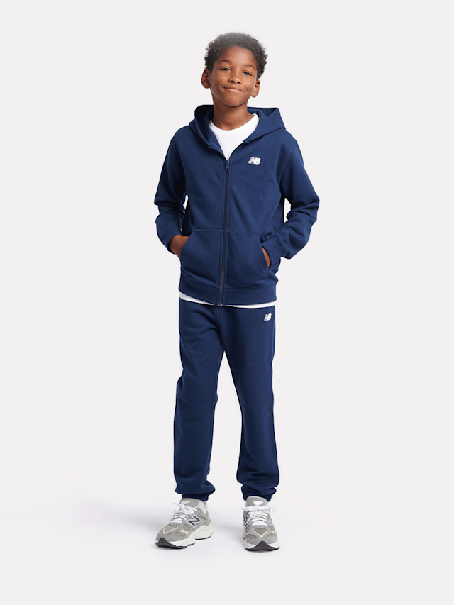 New Balance, French Terry Small Logo Jogger, blue, Image 5 of 5