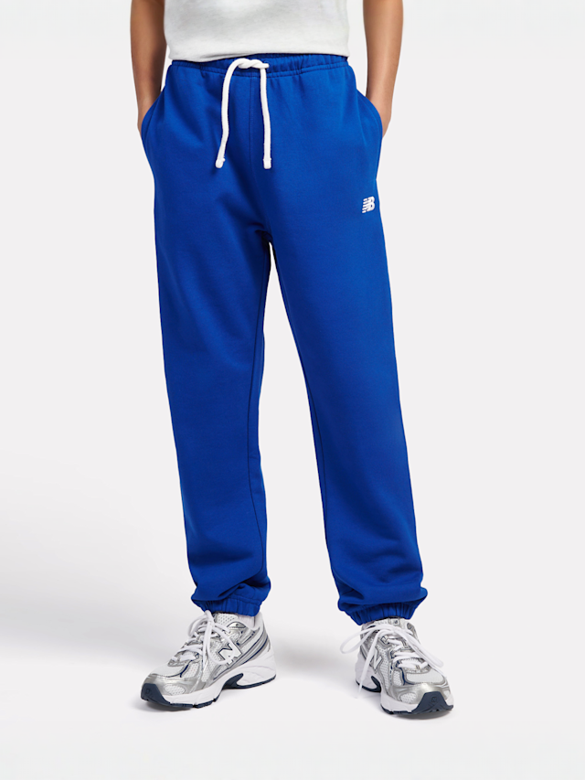 New Balance, French Terry Small Logo Jogger, blue, Image 1 of 4
