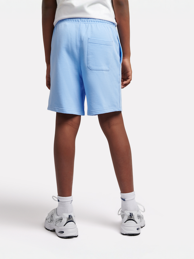 New Balance, French Terry Small Logo Short, blue, Image 2 of 4