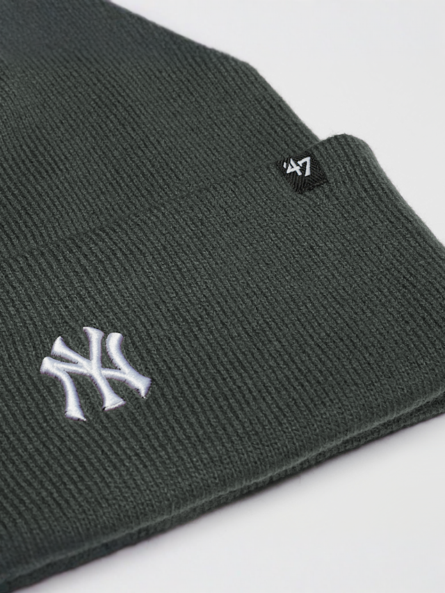 '47, Cuff Knit Base Runner MLB New York Yankees, szary, Obraz 3 z 3