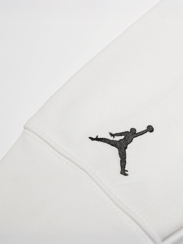 Jordan, Junior Michael Jordan MVP Fleece High Brand Read Pullover, white, Image 5 of 5