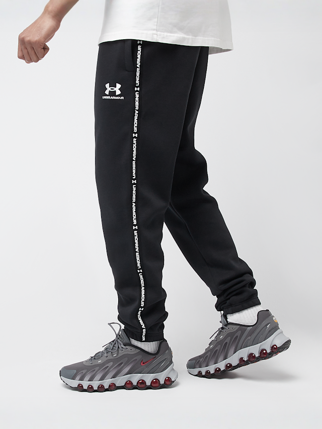 Under Armour, Icon Fleece Joggger Taping, zwart, Afbeelding 2 van 7