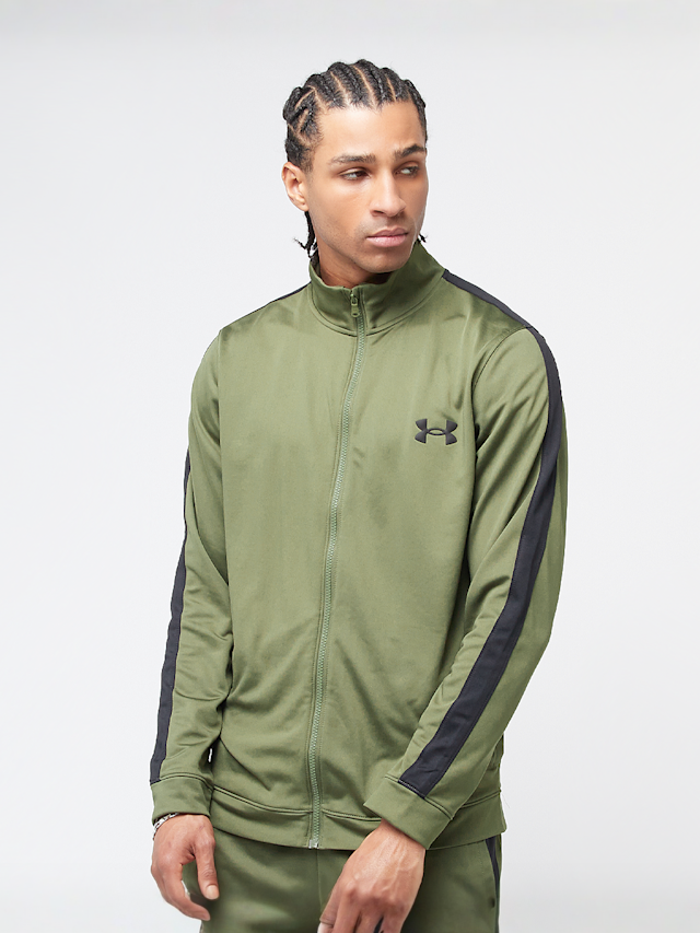 Under Armour, Rival Knit Track Suit, green, Image 2 of 9