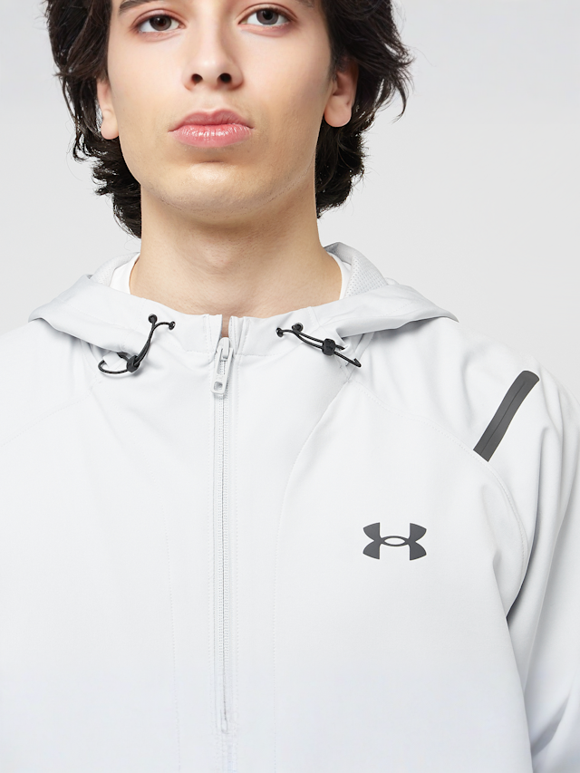 Under Armour, Unstoppable Jacket, grey, Image 3 of 5