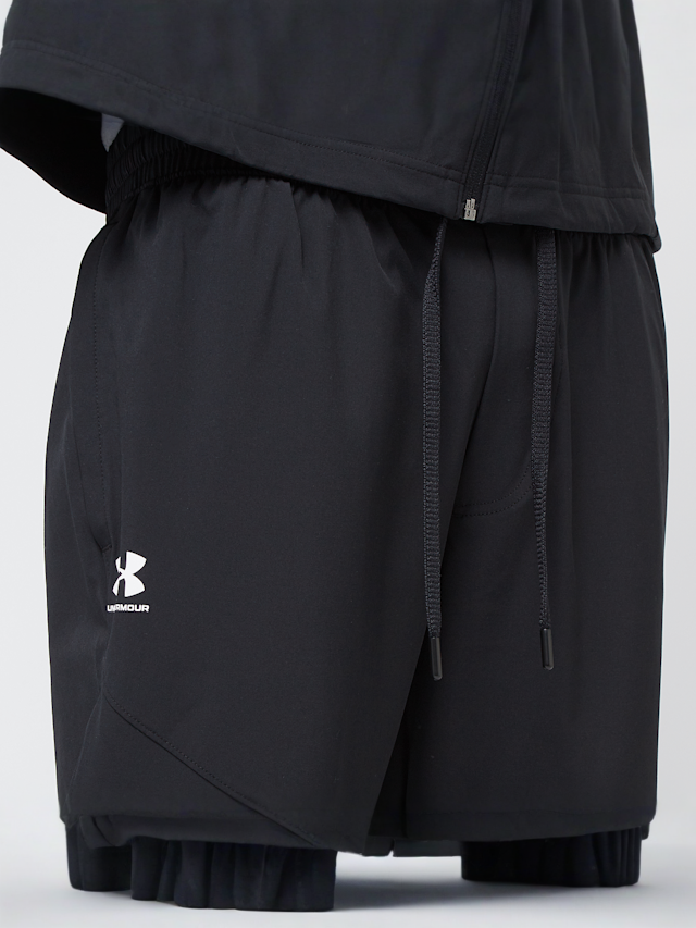 Under Armour, Vibe Woven Jogger, black, Image 3 of 5