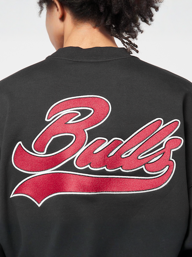 Mitchell & Ness, NBA Oversweep Crewneck Sweater Chicago Bulls, zwart, Afbeelding 6 van 7