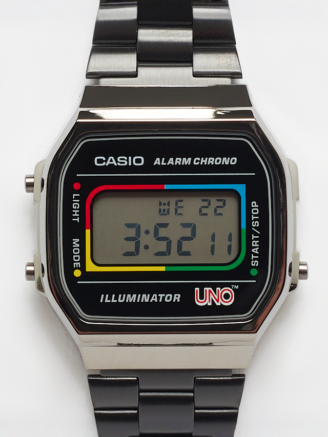 CASIO, Vintage A168WEUC-1AER, zilver, Afbeelding 1 van 2