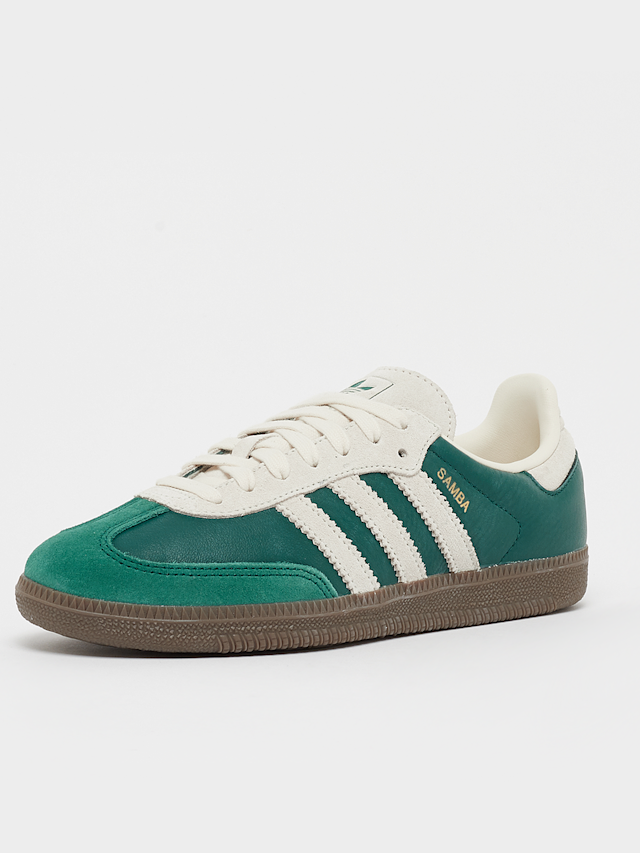 adidas Originals, Samba OG (GS), green, Image 2 of 5