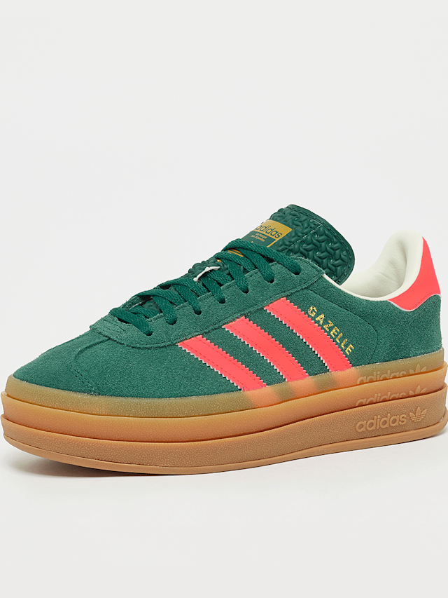 adidas Originals, Gazelle Bold (GS), green, Image 2 of 7