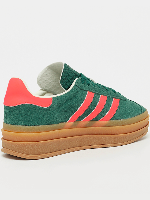 adidas Originals, Gazelle Bold (GS), green, Image 3 of 7