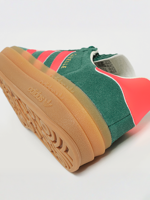 adidas Originals, Gazelle Bold (GS), green, Image 6 of 7