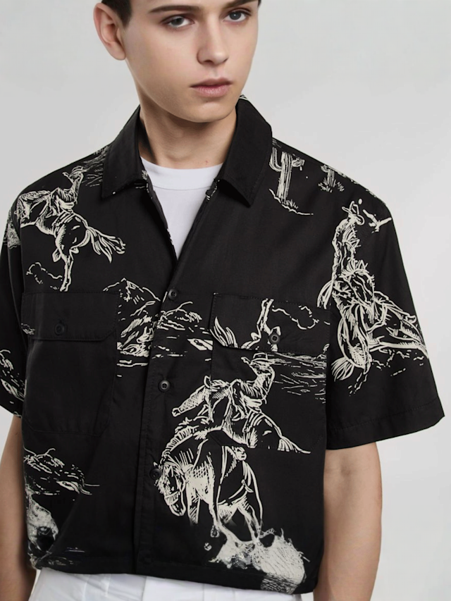 Dickies, Savage Work Shirt, czarny, Obraz 3 z 5