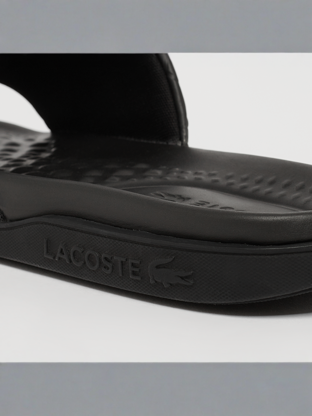 Lacoste, Serve Slide Dual Monogram, black, Image 7 of 7