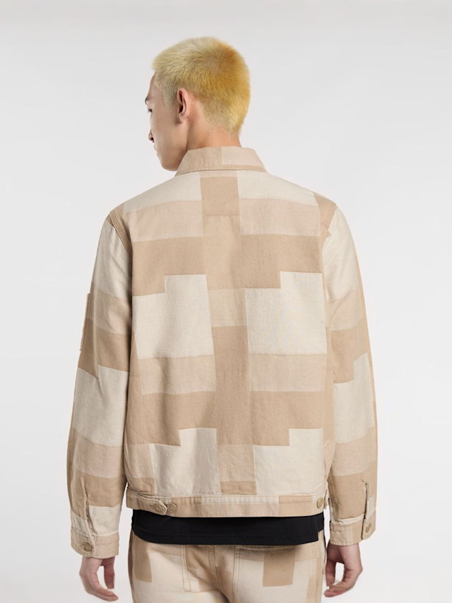 Dickies, Jacquard Eisenhower Jacket, beige, Image 2 of 5
