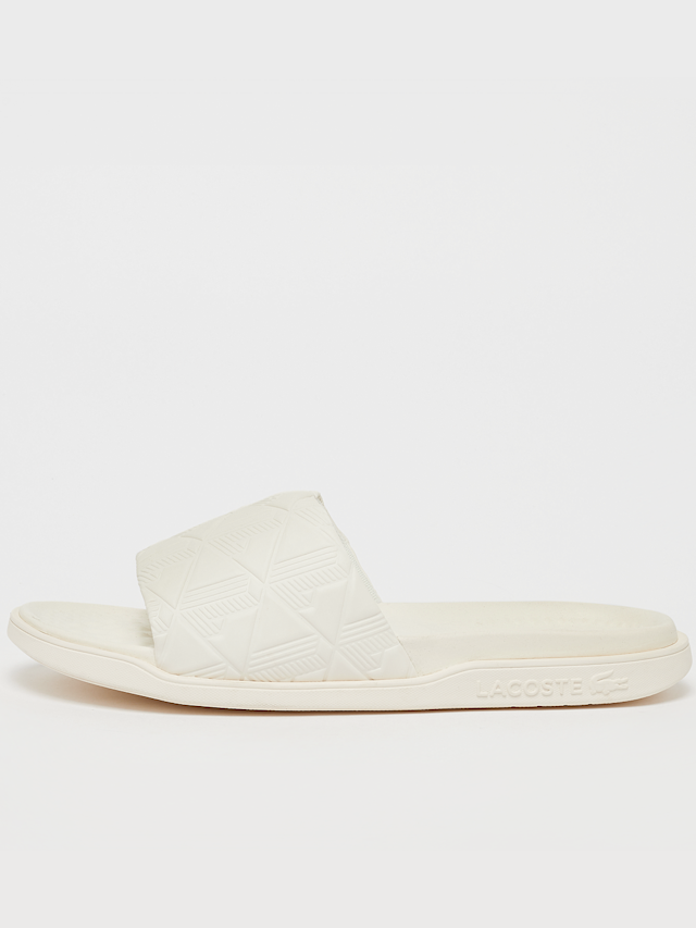 Lacoste, Serve Slide Dual Monogram, wit, Afbeelding 1 van 7