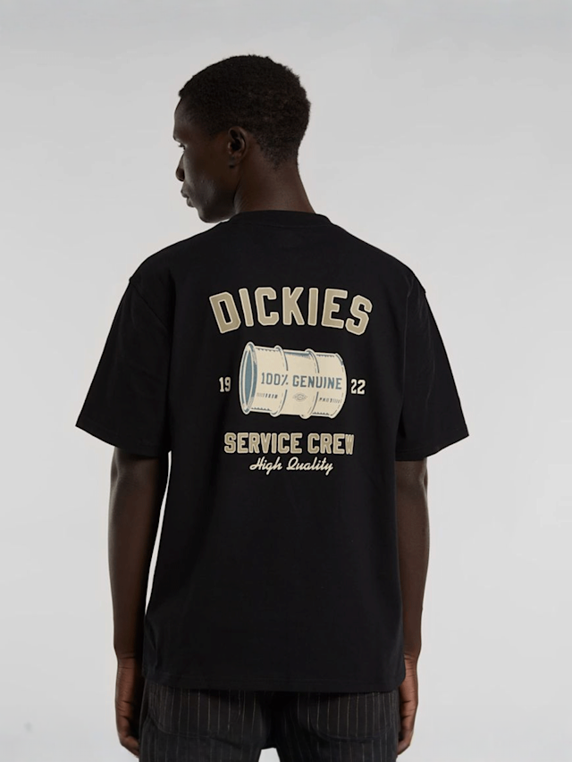 Dickies, Service Crew Short Sleeve Tee, black, Image 1 of 6