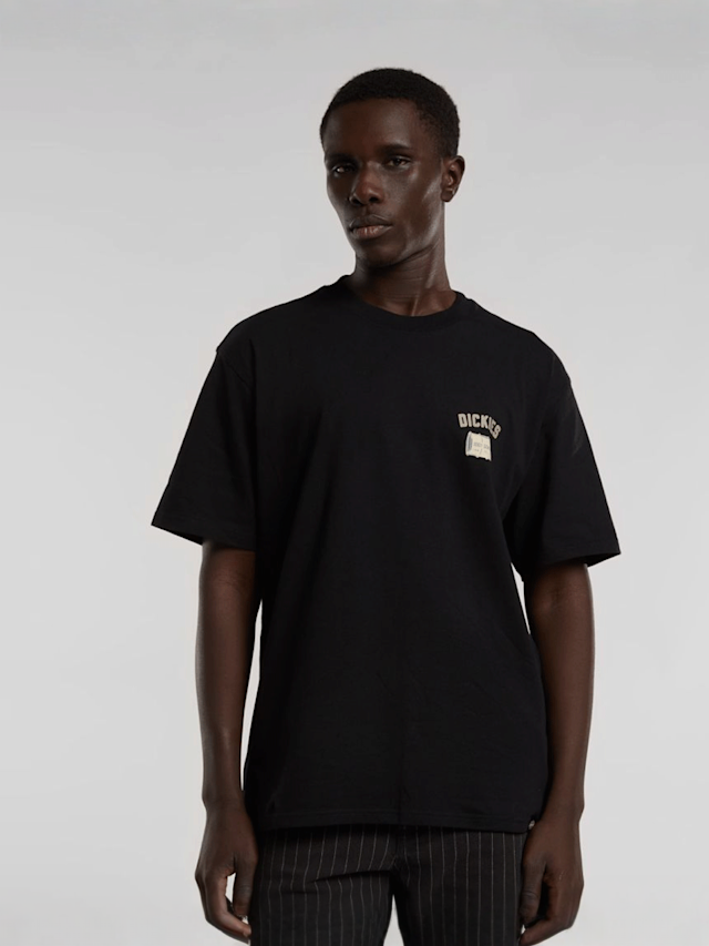 Dickies, Service Crew Short Sleeve Tee, black, Image 2 of 6