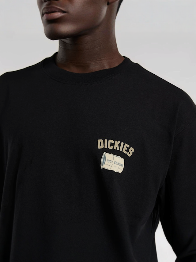 Dickies, Service Crew Short Sleeve Tee, black, Image 3 of 6