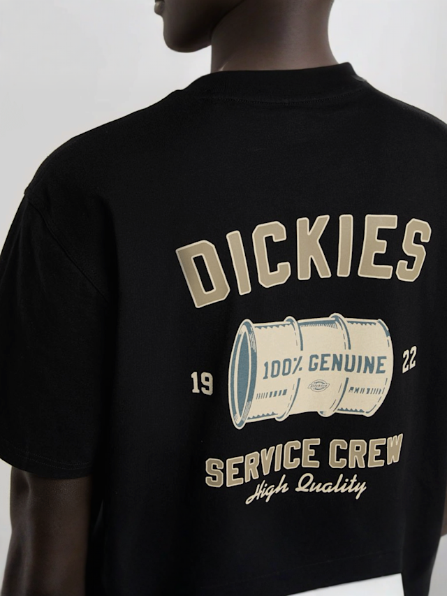 Dickies, Service Crew Short Sleeve Tee, black, Image 5 of 6